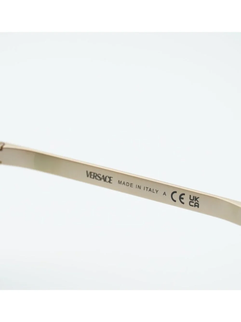 Versace VE2294 10028E Sunglasses Gold Aviator Frame, Green Gradient Lenses